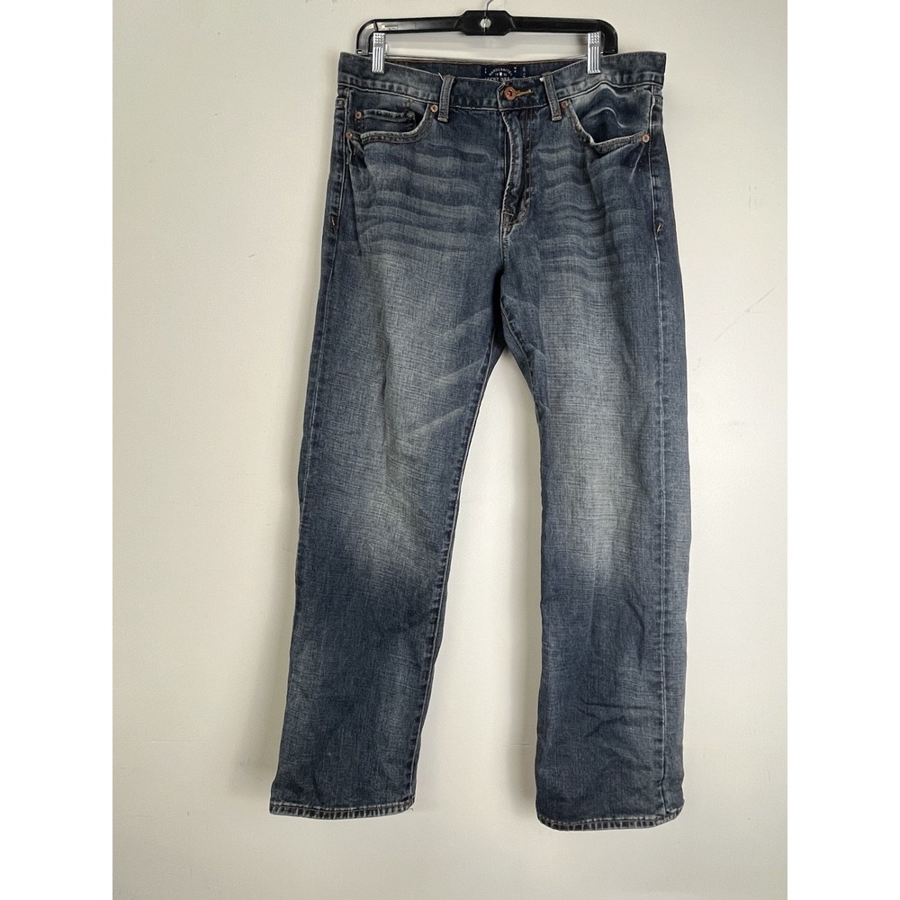 Lucky Brand 363 Vintage Straight Mens Jeans 34x30 Blue Leg Medium Wash Casual